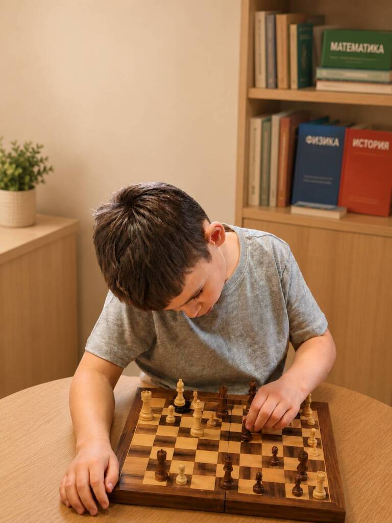 Шахматы Занятие для детей от 6 до 12 лет